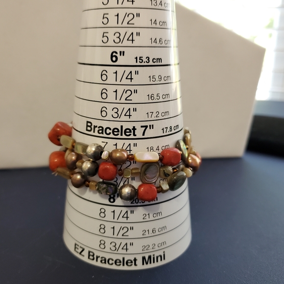 Silpada Sterling and Gemstone Necklace and Three-Bracelet Set - Picture 11 of 16